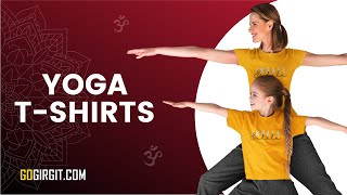 100% Cotton Yoga Apparels Or Yoga T-shirts Made In India By Gogirgit For Men | Women | Kids