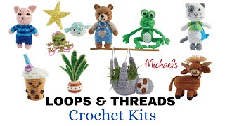 LOOPS & THREADS Amigurumi CROCHET KITS | Check ‘em out ​⁠@michaels