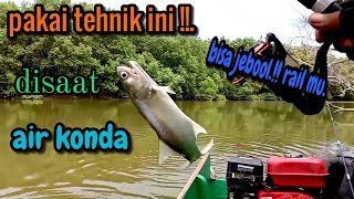 # mancing disunngai kecil# ikannya kayak di kolam