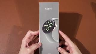 ASMR unboxing - Google Pixel Watch 3 41mm (Hazel)