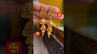 latest jhumka design #jhumka #gold #shorts #ytshorts #trending #viral #youtube #latest #viralvideo