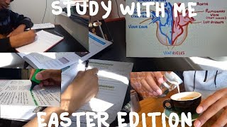 Study with me for GCSE's/Finals - Easter Edition