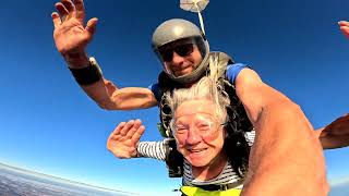 Petra First Skydive! Tandem Jump from 10000 feet at iJump Gran Canaria