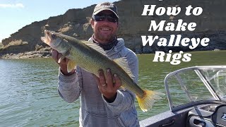 How to Make Walleye Rigs such as Spinners, 2-Hook Crawler Rigs & More