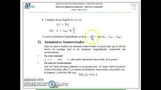 traction simple béton armé 1