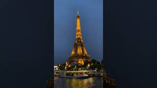 🇫🇷France🇫🇷Eiffel Tower #france #eiffeltower #romantic #travel #relaxing #explore #night #sailing