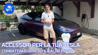 ACCESSORI Contro la calura Estiva by YESLAK per Tesla Model 3/Y