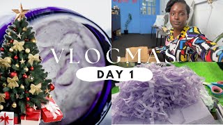 Vlogmas 2022 Day 1: prepping holiday gift boxes || mycrownofcurls