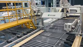 Automatic line for boring machines