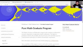 Math Grad Programs: Master's at CSULB