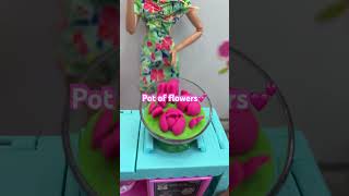 Barbie Florist #barbie #barbiedoll #toy #playdohfun #barbieworld