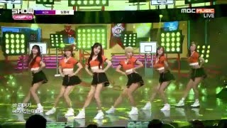 AOA TOP5 Stage Show Champion (7/15/2015)