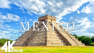 FLYING OVER MEXICO (4K UHD) – расслабляющая музыка и красивые видеоролики о природе – 4K видео HD