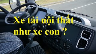 Xe tải nội thất như xe con xe Vĩnh Phát 3,49 tấn thùng dài 6m2 đời mới 2021