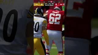 Madden 24 for Xbox Series X playing the Chiefs can I stop him for a td? #like #tiktok #subscribe👍📱