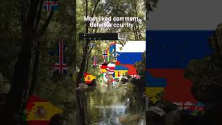 Most liked comment delete a country 🏳 pt.5 #geography #countries #fypシ #viral #shorts #europe