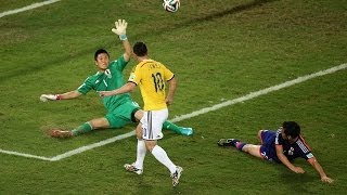 Japan 1 - 4 Colombia : World Cup 2014