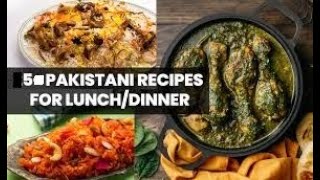 Pakistani Top 5 Recipes in 2025 || 5 FAMOUS Pakistani Dawat Recipes || Pakistani FOOD Recipes ||