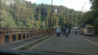 SEPERTI INI RUTE DAN KONDISI JALAN CADASPANGERAN SUMEDANG