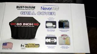 Rust-Oleum NeverWet grill cover DO NOT BUY