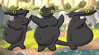 Fat Toothless Dancing