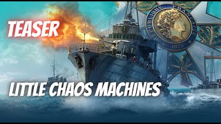 Teaser for the upcoming french dds tech tree showcase, with Le Fantasque in World of Warships Blitz