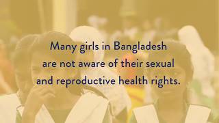 Empowering girls in Bangladesh