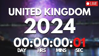 [OFFICIAL] United Kingdom and Ireland New Year Countdown | Countdown to 2024 | New Year's Eve 2023