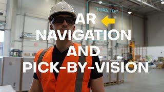 Augmented Reality Warehouse Use Case | AR Navigation and Vision Picking | Edge Realities