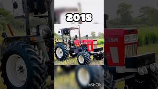 Evolution of swaraj tractor #tractor king# shorts #evolutionartrio