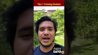 Tip 1: Sustainability Training Module