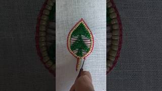 short running  stitch embroidery running stitch flower designs #handwork #hand #shorts