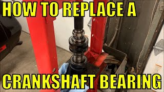 1991 Polaris Indy 500 Crankshaft Bearing Removal and Replacement