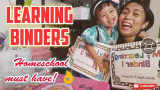 LEARNING Binders | Homeschool Must Have