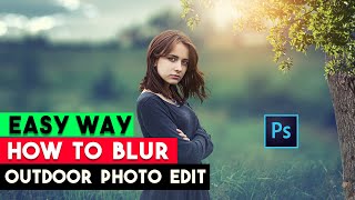 Photoshop cc Tutorial : Outdoor Portrait Edit Manipulation (Girl) ❤❤ #outdoorportraitedit