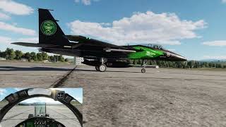 DCS World  | F-15C & F-15E تشكيلات واستعراض  لـ