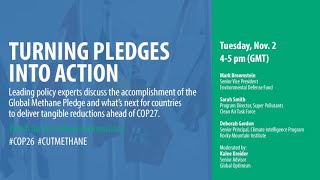 Turning Pledges into Action | COP26