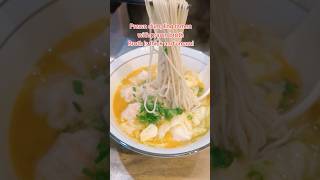 Where to eat thick prawn broth ramen? #food #foodie #ramen #restaurant