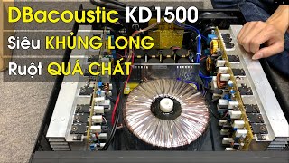 Đẩy Khủng DBacoustic KD1500 Chuyên Trị Sub Kép