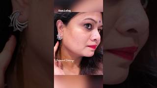 Diamond Earrings #tanishq #latest2024 #deeya #vadodara