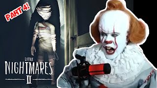 PENNYWISE PLAYS LITTLE NIGHTMARES! IT'S GETTING CREEPY! - Part 4  | Prince De Guzman