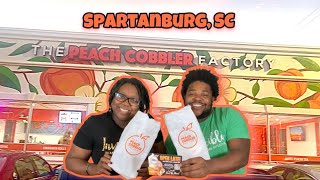 The Peach Cobbler Factory 🍑Taste Test Review | Mango,Strawberry,Sweet Potato and Regular 🍑 Cobbler