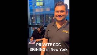 InHyuk Lee - New Youk Comic Con 2023 - Private CGC Signing in New York.