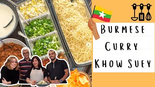 Authentic Burmese (Myanmar) Curry Khow Suey | Low-Oil | (Burp)ees