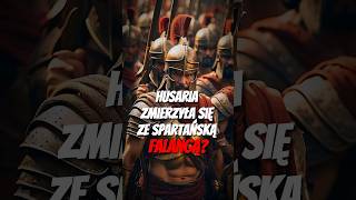 EPICKA BITWA: STARCIE HUSARII KONTRA SPARTA #historia #shorts