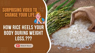 Try Doing This 1 Thing to Your RICE.. It Triggers an Irreversible Reaction in Your Body #weightloss