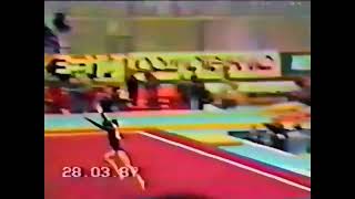 AA 1987 Moscow News   Olga Chudina URS VT2