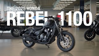 2025 Honda Rebel 1100: Performance and Comfort Combined | 4K