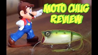 Moto Chug Robotic Lure review with catch and cook