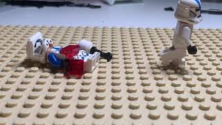 Betrayal Lego Star Wars stop motion